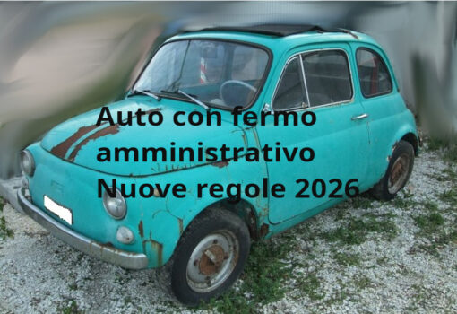 Auto con fermo amministrativo